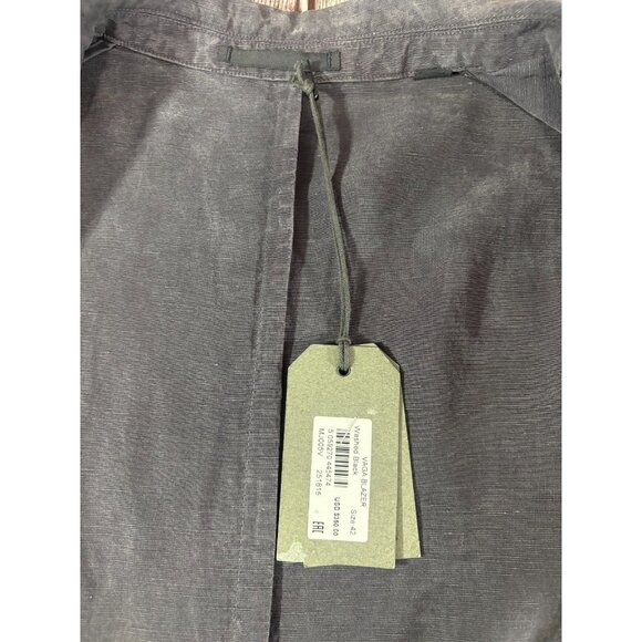 Allsaint Vaga Unstructured Blazer size 42 color Washed black NWT mspr $350 - Picture 2 of 12